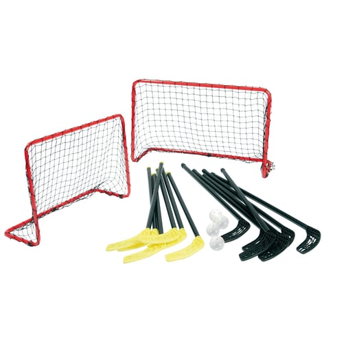 Floorball Komplett-Set ABS, inkl. Tore