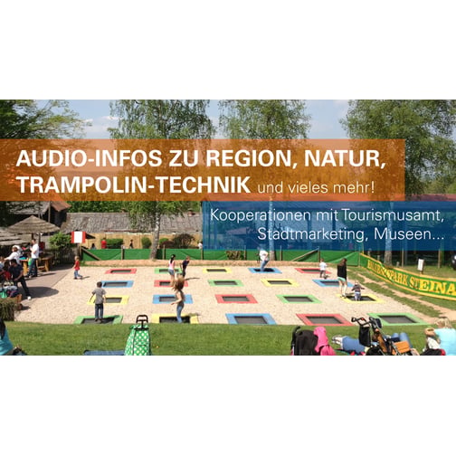 Eurotramp® PLAY! Spielplatz Trampoline MUSIC & SOUND