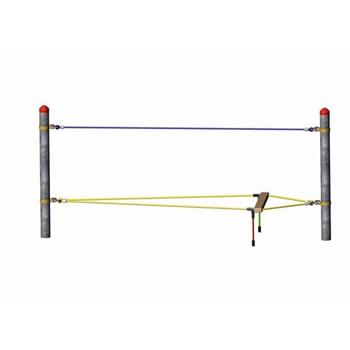 Seilparcours Haiger Spagatseil (ohne Pfosten)