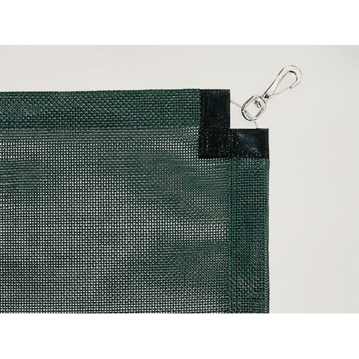 Weitere abgenähte Eckaussparungen