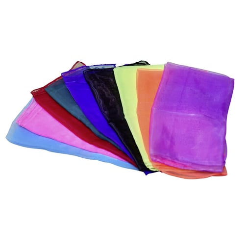 tanga sports® 10er-Set Chiffon-Jongliertücher