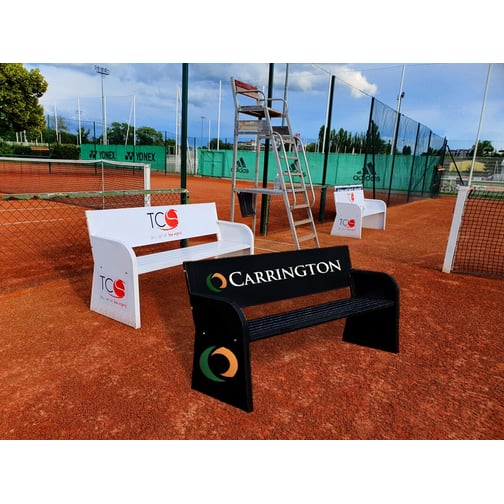 CARRINGTON® Tennisbank mit Werbeprint