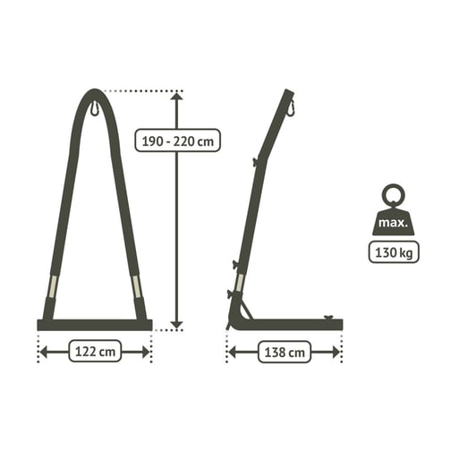 LA SIESTA® Amura Gestell für Hängesessel