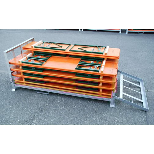 Transportboxen für Bierzeltgarnituren