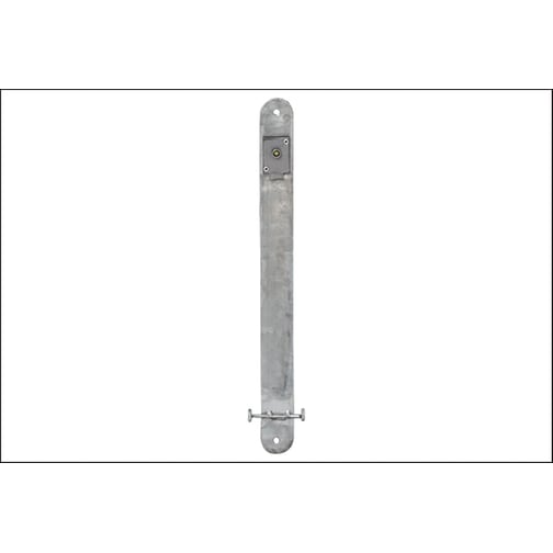 Gitter-Abfallkorb - Befestigungsschiene