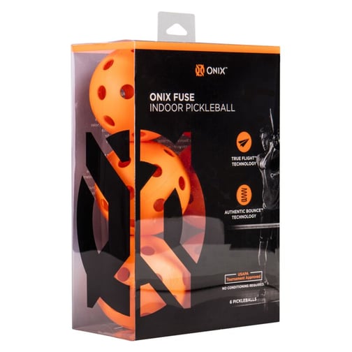 ONIX® Pickleball Fuse Indoor Orange 100-Pack