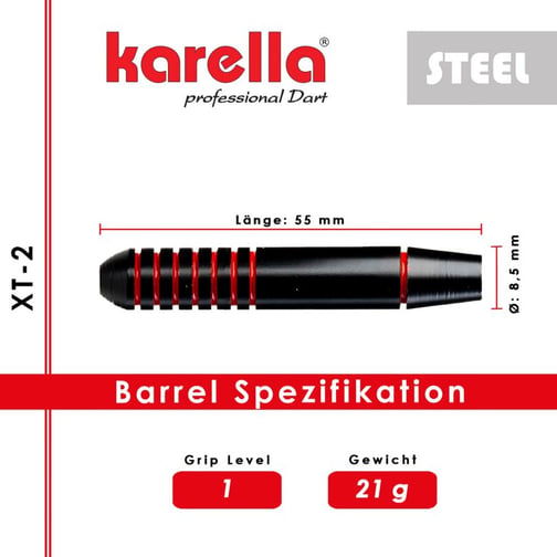 Karella® Steeldarts XT-2 21 g