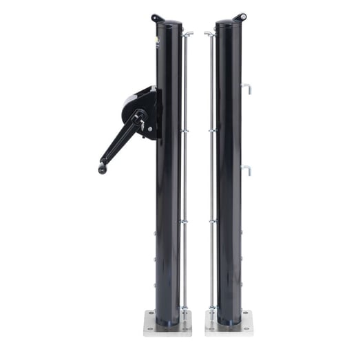 Court Royal® Pickleball Netzpfosten PP 73 mit Platte