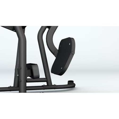 BH Fitness® Plate Loaded Kickback-Maschine