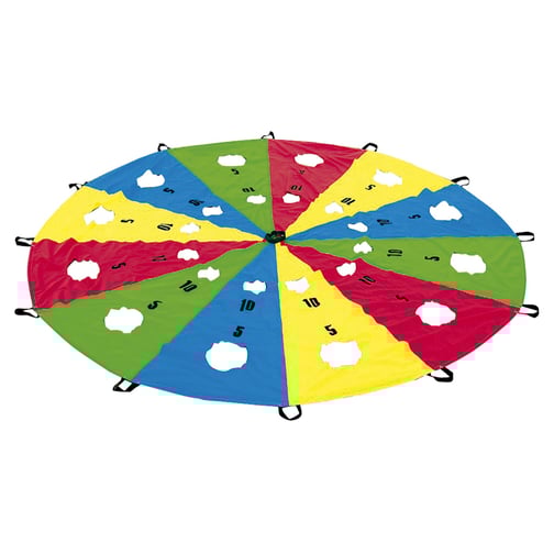 Riesen-Schwungtuch mit Ziellöchern