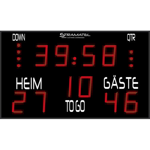 Stramatel® Anzeigetafel FRA US