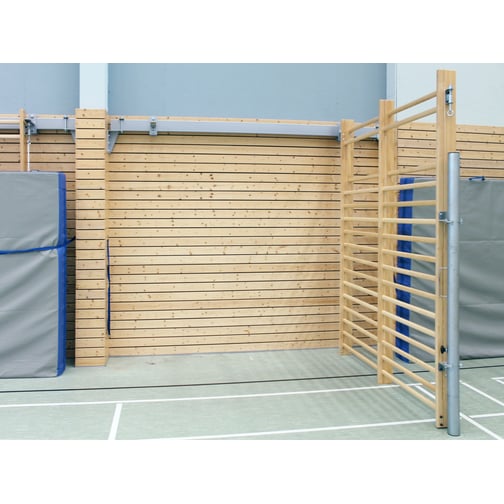 Kübler Sport® Doppelfeld-Sprossenwand schwenkbar