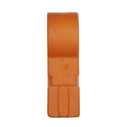 Kunststoffnetzhalter, orange 10 Stück