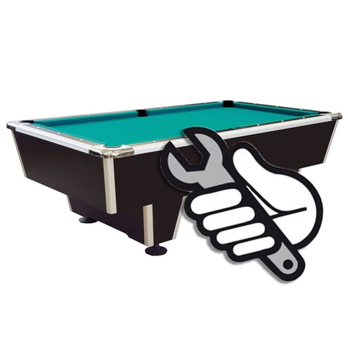 Montage des Billardtischs Orlando