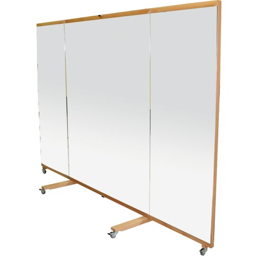 Fahrbarer Sportspiegel, 3-tlg