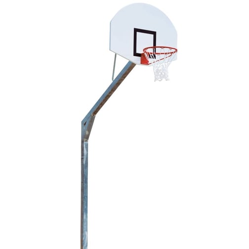 Basketballanlage SOLID STEEL mit Alu-Fächerbrett