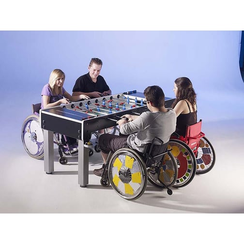 Garlando® Tischkicker ITSF Special Champion für Rollstuhlfahrer