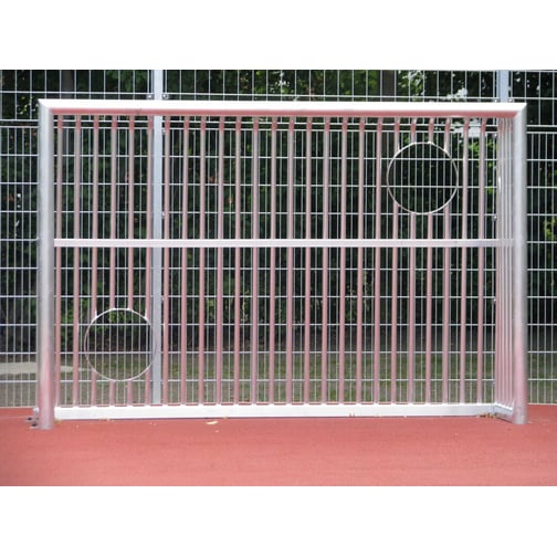 Kübler Sport® Bolzplatztor ALU SOLID mit integrierter Torwand