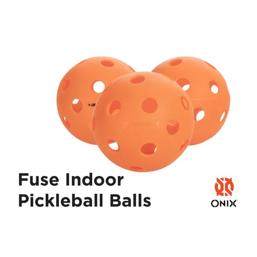 ONIX® Pickleball Fuse Indoor Orange 100-Pack