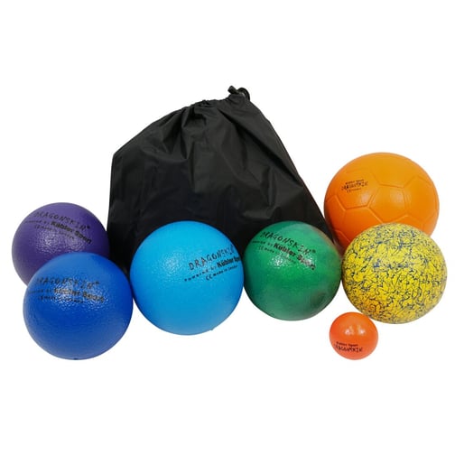 Kübler Sport® Dragonskin® Regenbogen Softball-Set