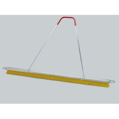 Abziehbesen für quarz-sandgefüllten Kunstrasen