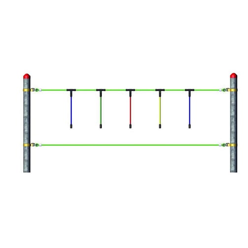 Seilparcours Haiger Hangelseile (ohne Pfosten)