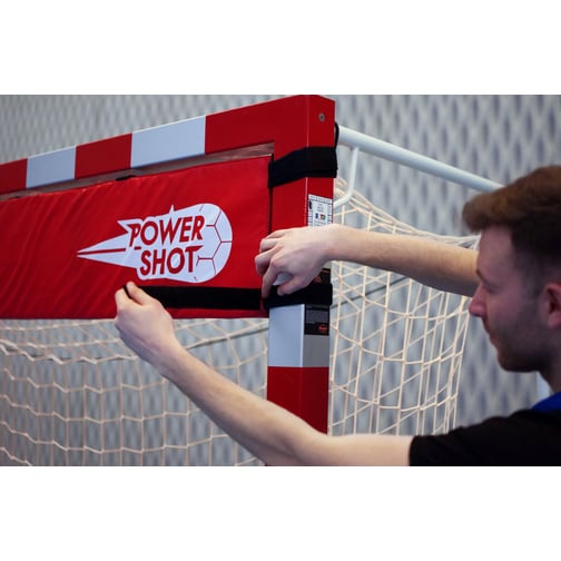 Powershot® Verkleinerung für Handballtor aus Schaumstoff