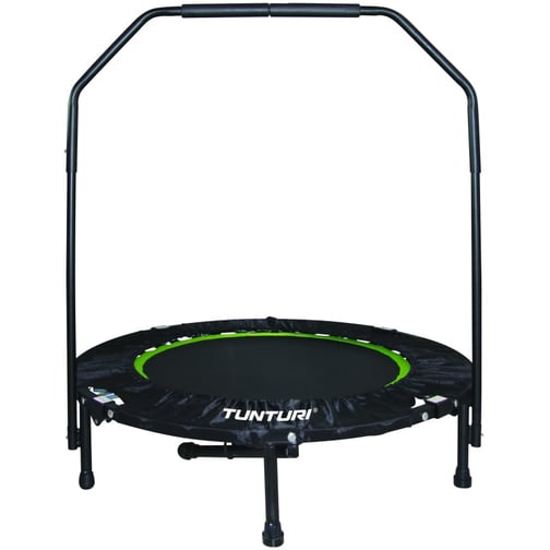 Fitness Trampolin, faltbar mit Haltebügel