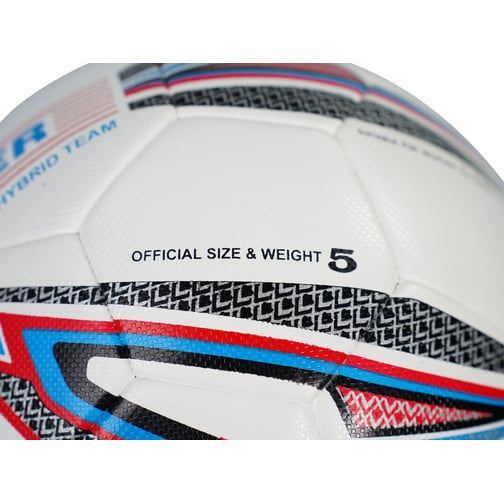 Kübler Sport® 12er-Set Fußball HYBRID TEAM
