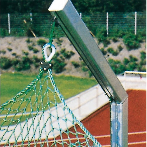 Hochziehvorrichtung für Schutznetze