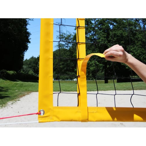 Funtec® Beachvolleyballnetz Pro Beach PLUS inkl. Netzantennen