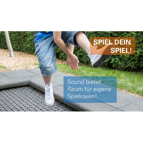 Eurotramp® PLAY! Spielplatz Trampoline MUSIC & SOUND