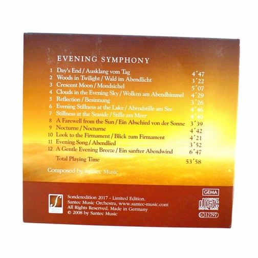 Entspannungsmusik CD Evening Symphony