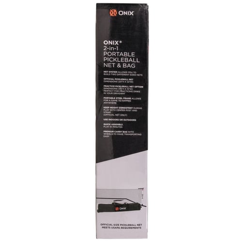 ONIX® Pickleballnetz 2-in-1 Portable Net