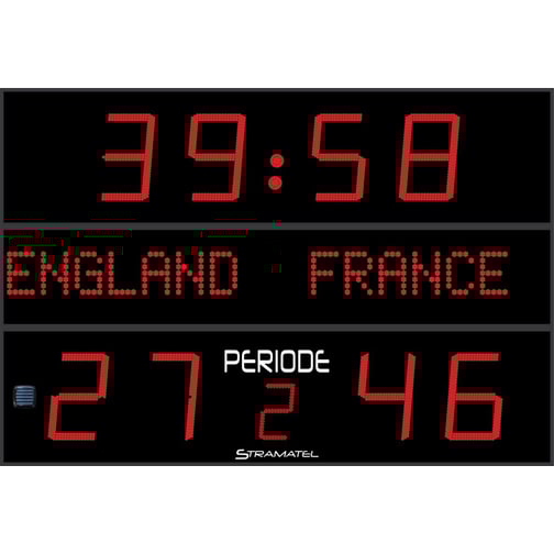 Stramatel® Anzeigetafel FRC AD (Hupe & Spielperiode)