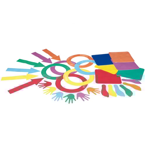 Spordas® Bodenmarkierung Komplett-Set, 30 Stück