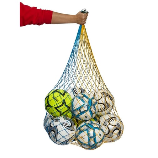 Kübler Sport Dreifarbiges Ballnetz XL 