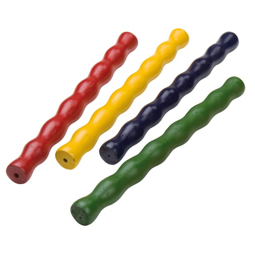 Staffelstab aus gewelltem Holz