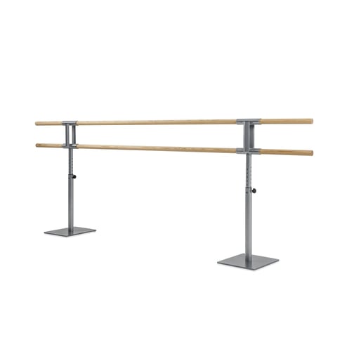 Mobile Doppelballettstange GISELLE, höhenverstellbar