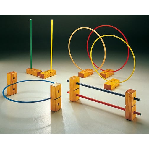 Holz-Gymnastikklotz, 5er-Set