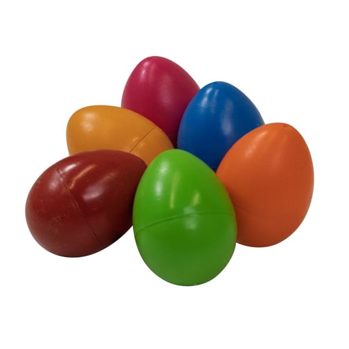 Schüttel-Eier, 6er-Set