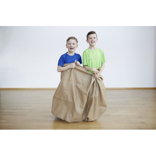 Kübler Sport® Doppel-Jute-Hüpfsack