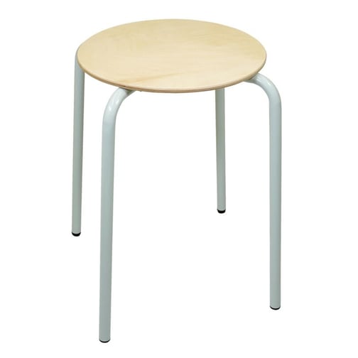 Kübler Sport® Gymnastikhocker mit Holzsitz, stapelbar