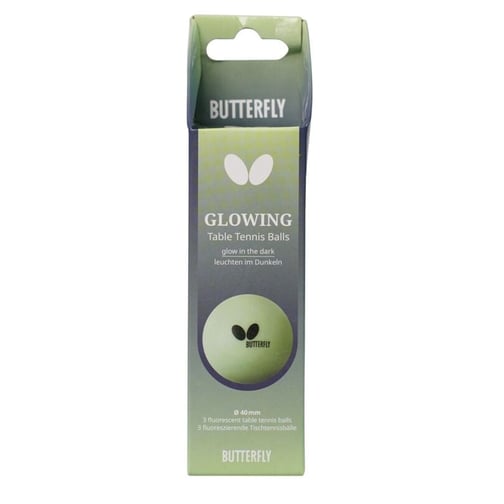 Butterfly® Tischtennisbälle Glowing Balls