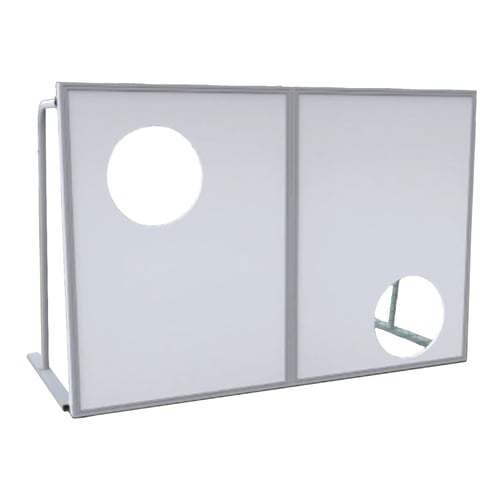 Kübler Sport® Fußball Torwand KLAPPBAR