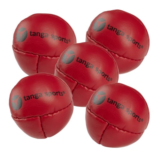 tanga sports® 5er-Set Schlagball aus Leder - 80g