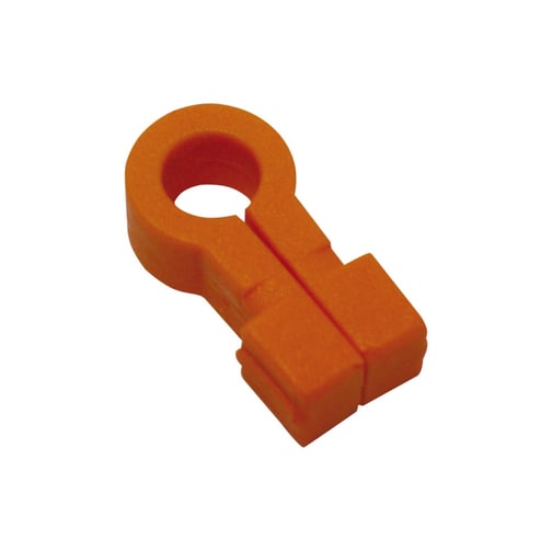 Kunststoffnetzhalter, orange 10 Stück