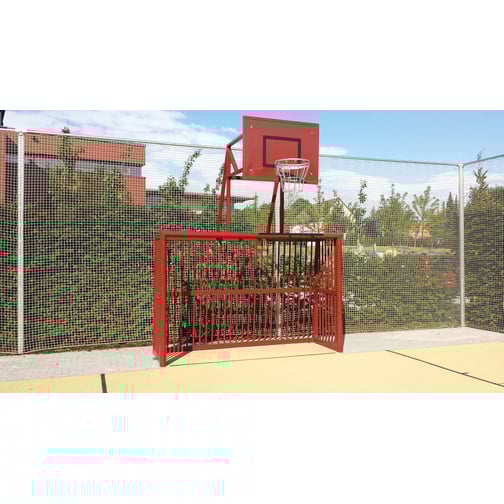 Pulverbeschichtung für Bolzpatztor BASIC, in RAL Tönen