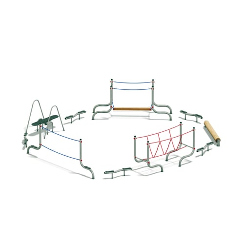 Fun-Run-Parcour 10-teilig