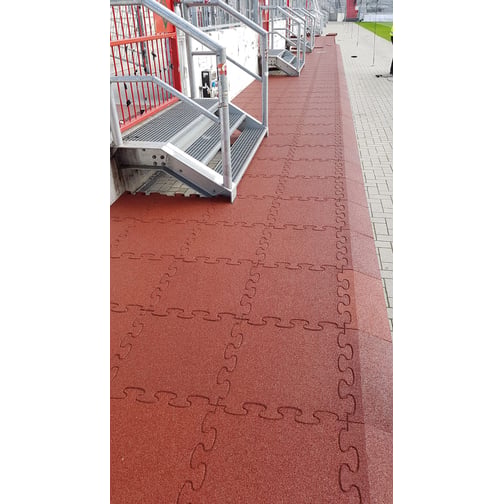 Fallschutzmatte 3D-PUZZLE
